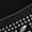 Black, variant on Black Flats Shoes For Ladies Solid Rhinestone Round Toe Slip On Shallow Thick Sole Loafers Comfortable For Everyday Style And Easy Slip On Design Size 36
