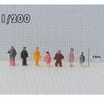 thumbnail image 3 of facefd Figurines Peintes à la Main Poses Assorties Table de Sable Petit Décor Décoratif 100 Pcs 200e, 3 of 9