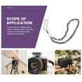 thumbnail image 3 of unbranded Colgante Para Móvil Amatista Violeta Con Llavero Resistente Y Decorativo Para Uso Cotidiano En Casa, 3 of 8