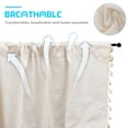 thumbnail image 2 of unbranded Corta Beige De Lino Con Detalle De Para Y Privacidad En, 2 of 5