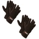 thumbnail image 1 of Guantes de Invierno Cálidos Ajustables Forrados de Lana Unisex (Marrón 2 Pares), 1 of 5