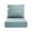 Baby Blue, variant on Giantfurnni Outdoor Deep Seat Cushion 24 X 24 X 6 Inch, Pack of 2, Patio Furniture Cushions with 6 Inch Foam Waterproof & Fade Resistant Perfect for Wicker Chair, Sofa, Couch, Orange