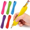 thumbnail image 5 of Soft Silicone Pen Grip Ergonomic Pen Holder Grip Writing Aid Grip Pencil Holder Grip For Toddler Student Writing, 5 of 13