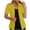 Yellow, variant on Lcziwo Coat Jackets for Women Solid Color Open Front Outerwear Short Sleeve Notch Collar Jackets Business Office Work Blazer 2025 Black,XXL