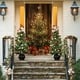 thumbnail image 5 of Christmas Door Cover Decorations with Santa Claus Pattern Holiday Party Decorative for Front Door Indoor Wall Fireplace Mantle Home Festive Xmas Decor, 5 of 6