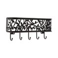 thumbnail image 1 of Design Imports Z01650 Wall Mount Mail & Key Organizer, Black, 1 of 7