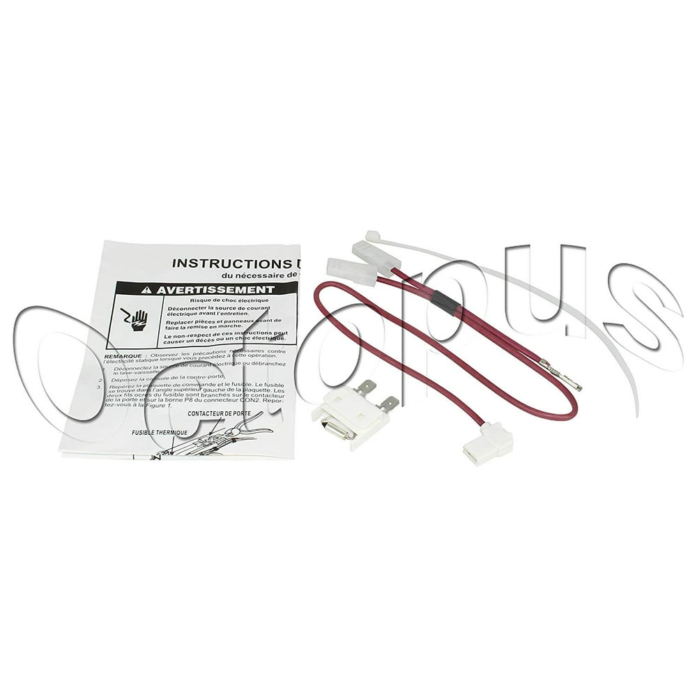 Dishwasher Thermal Fuse Kit for Whirlpool AP3115186 3375557 3376359