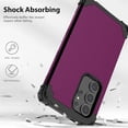 thumbnail image 7 of JTCASES for Samsung Galaxy S22 Ultra Case, Drop Resistant Corners, Wireless Charging, Heavy Duty Shockproof Hybrid Hard PC Bumper, Camera Protection, Skin-feel Anti-scratch Tough Cover, Purple, 7 of 7