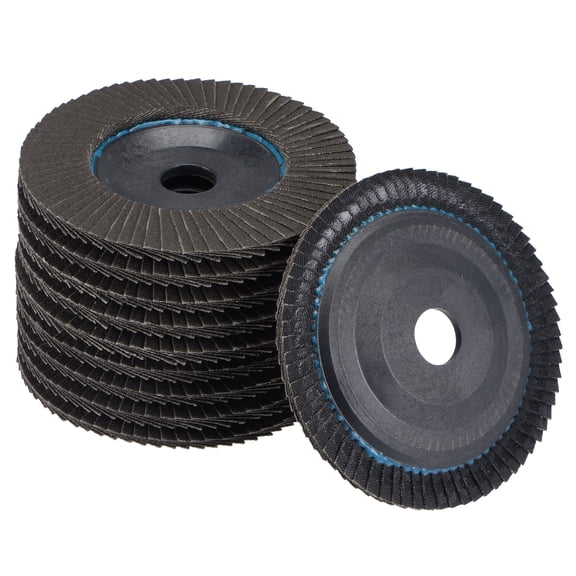 Uxcell 4 Inch Flap Disc 320 Grit Sanding Grinding Wheels Silicon Carbide Abrasive 10 Pack