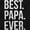 Black, variant on Best Papa Ever Fathers Day Gift Men's Graphic T Shirt Tees Brisco Brands L