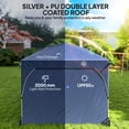 thumbnail image 4 of Outsunny 10 x 20 ft Pop Up Canopy Tent Instant Canopy w/ Reflective Strips, 4 of 10