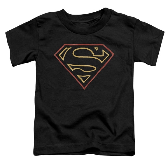 Superman - Colored Shield - Toddler Short Sleeve Shirt - 4T