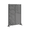 Black 04, variant on Leumius 72"x46" Outdoor Privacy Screen Freestanding Metal Room Dividers Balcony Decorative Screen with Stable Base,Portable Divider Screens for Patio, Deck, Balcony, Backyard, Garden,Black