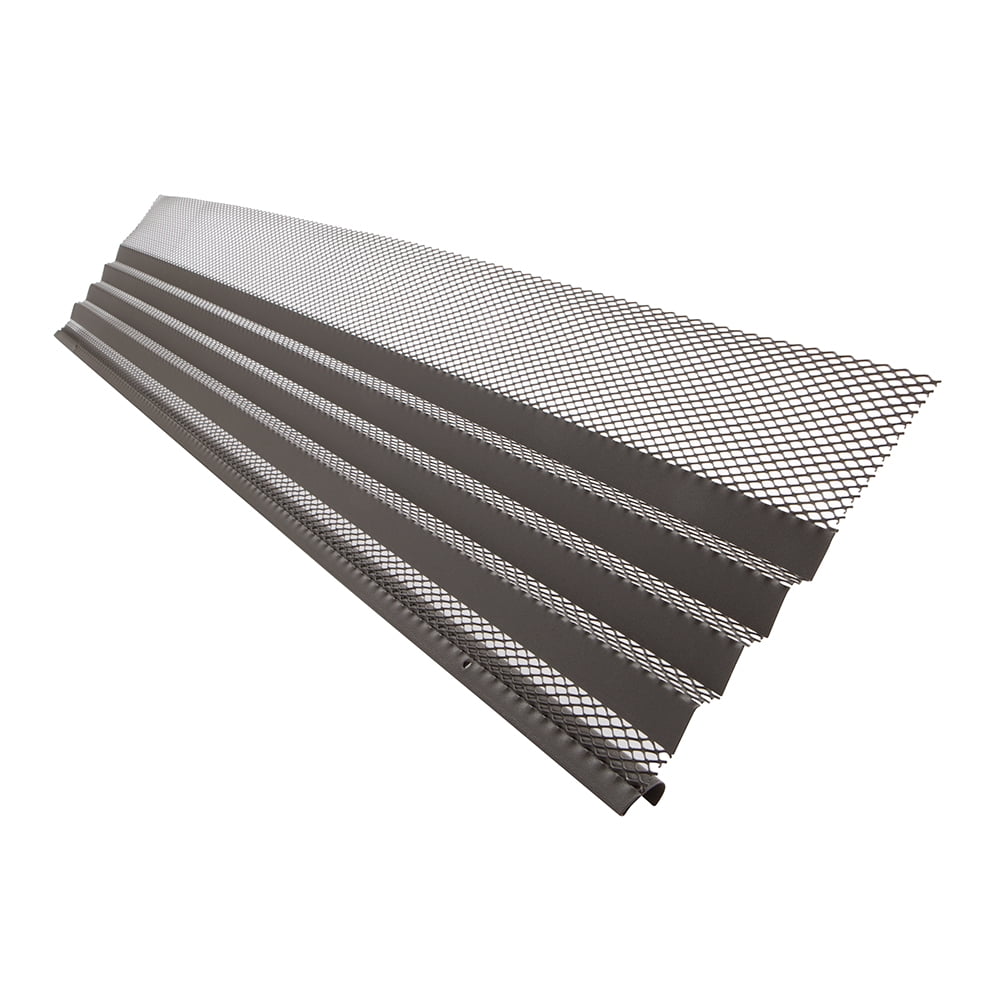 Amerimax Home Products 638010 Hoover Dam Gutter Guard, Black, 10 pack