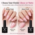 thumbnail image 3 of Morovan 10-Color Gel Nail Polish Set,Milky White Nude Pink Sheer with Base Coat,Top Coat & Matte Top Coat,Gift Set for Women, 3 of 9