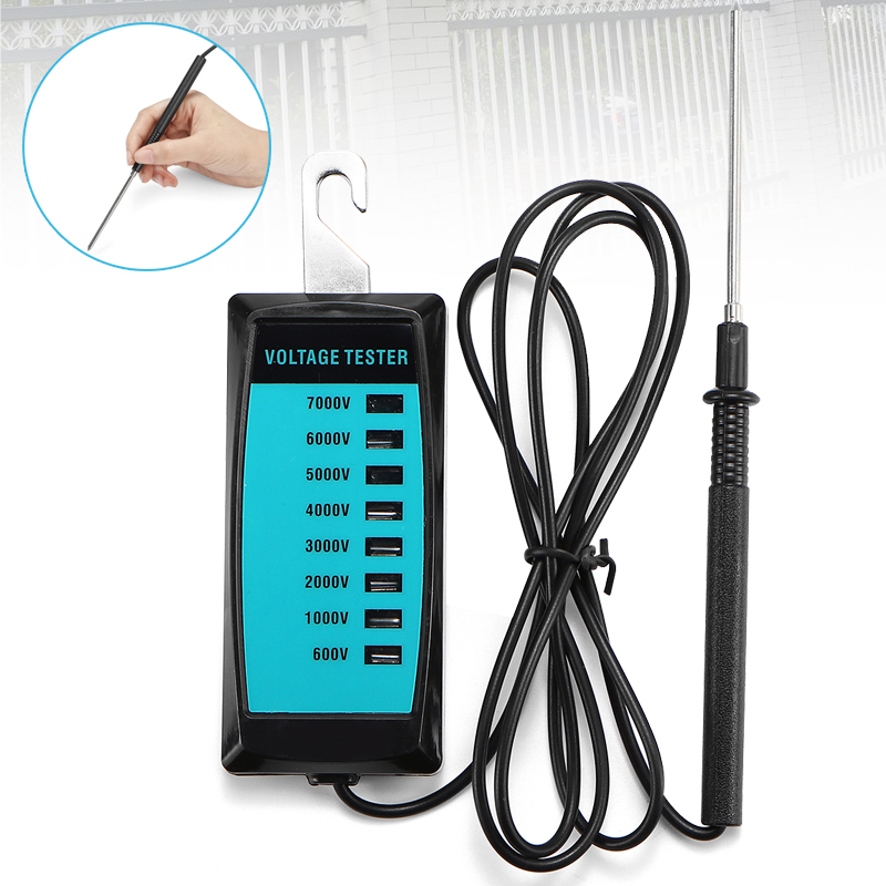 Digital Electric Fence Voltage Tester 6007000V, Voltage Power Current