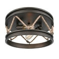 thumbnail image 3 of Chatham Flush Mount in Gunmetal Bronze, 3 of 8