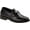 Black, variant on Josmo Boys Slip-On Dress Shoes with Metal Accent - Tan, 13