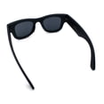 thumbnail image 6 of Classic Square Sunglasses for Men Women UV400 Protection Retro Thick Fat Bevel Frame Matte Black Frame Black Lens, 6 of 7