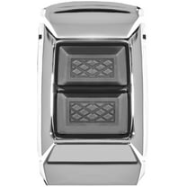 Kuryakyn Enygma Brake Pedal Pad FL Touring Models - Chrome