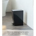 thumbnail image 2 of Yamazaki Home  Step Trash Can, ABS Plastic Black, 2 of 7