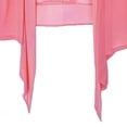 thumbnail image 4 of Xdegoge Swimsuit Cover Ups for Women Open Front Cropped Cardigan Sheer Chiffon Long Sleeve Bolero Shrug Lightweight Beachwear Tops, 4 of 5