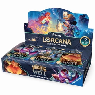 lorcana chapter 2 booster box Disney Lorcana The First Chapter Sealed Booster Box and 3 Starter Deck  Bundle! main image 1