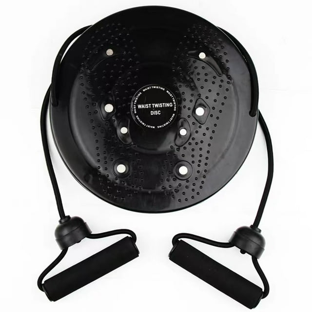 Youkk Disque de Torsion de Taille Pratique et Sûr pour l'Entraînement Résistance Réglable Noir