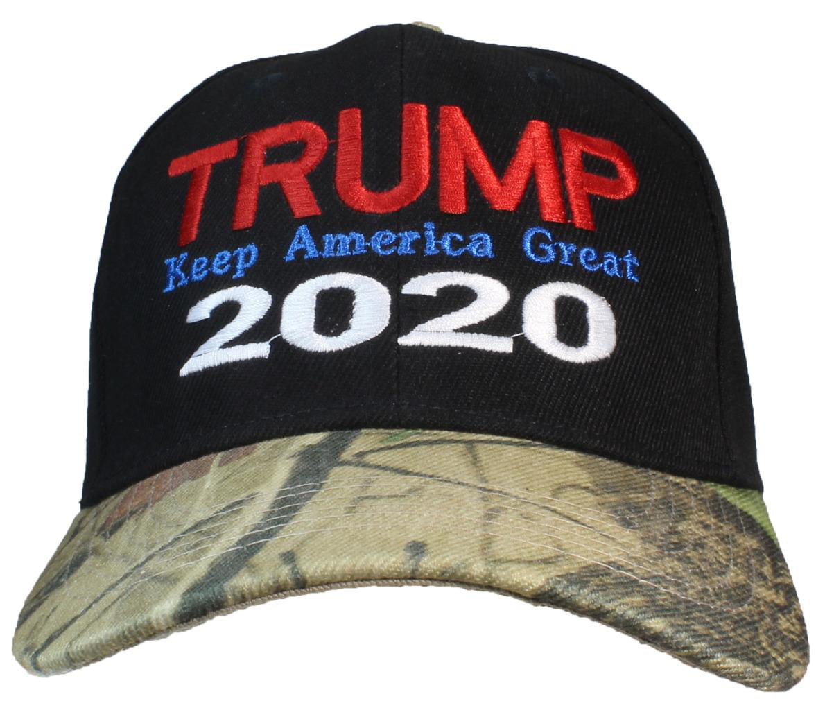 Tropic Hats Adult Camouflage Embroidered Trump 2020 Keep America Great Cap 