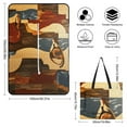 thumbnail image 2 of Colorful Floral Bohemia Outdoor Picnic Blanket, Foldable Waterproof Beach Mat, Portable Beach Blanket for Beach Camping, Hiking, Family Concerts, 2 of 8