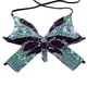 thumbnail image 1 of de Danza Del Vientre para Mujer Sujetaes de Lentejuelas Mariposa Halter Bra Tops Disfraces - Púrpura 2 Morado 2 BLESIY Sujetador de danza del vientre para mujer, 1 of 4
