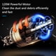 thumbnail image 5 of Mini kit de limpieza de coche con aspiradora de mano con succión fuerte de 120W 4500PA para el hogar Abanopi Gris/Con cable/12V, 5 of 7