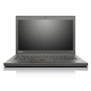 Lenovo ThinkPad T450 14.1" Refurbished Laptop - Intel Core i5 5300U 5th Gen 2.3 GHz 8GB 512GB SSD Windows 10 Pro 64-Bit - Webcam