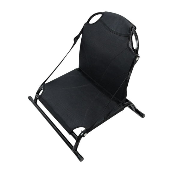 Se asiento de canoa de kayak plegable asiento de respaldo de cómoda silla de playa con apoyo trasero con correas ajustables para viajes en