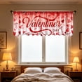 thumbnail image 6 of Celsvanis Tier Half Window Curtains, Floral Print Washable Waterproof Drapes, Light Filtering Decor Window Treatment For Bedroom Kitchen Window Decoration, 6 of 8