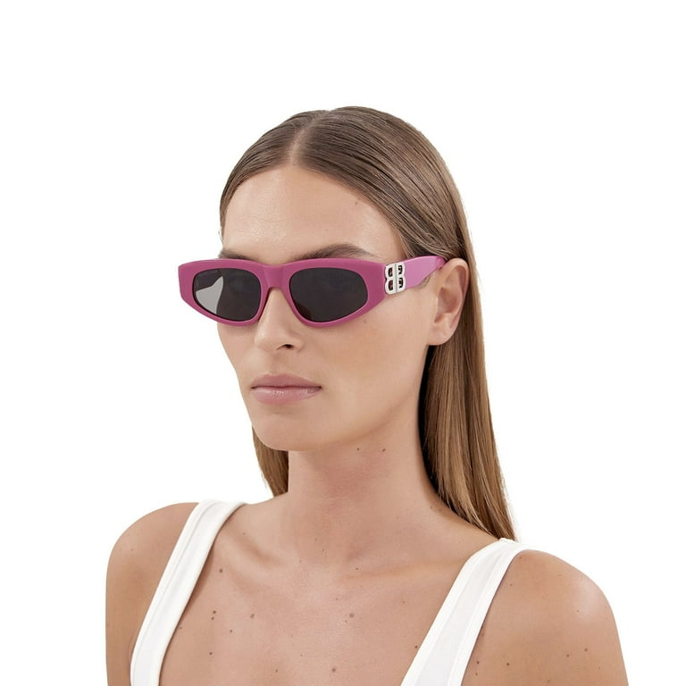 サングラス BALENCIAGA Woman Sunglasses Pink BB0095S 003 BALENCIAGA BB0095S/003 - Sunglasses