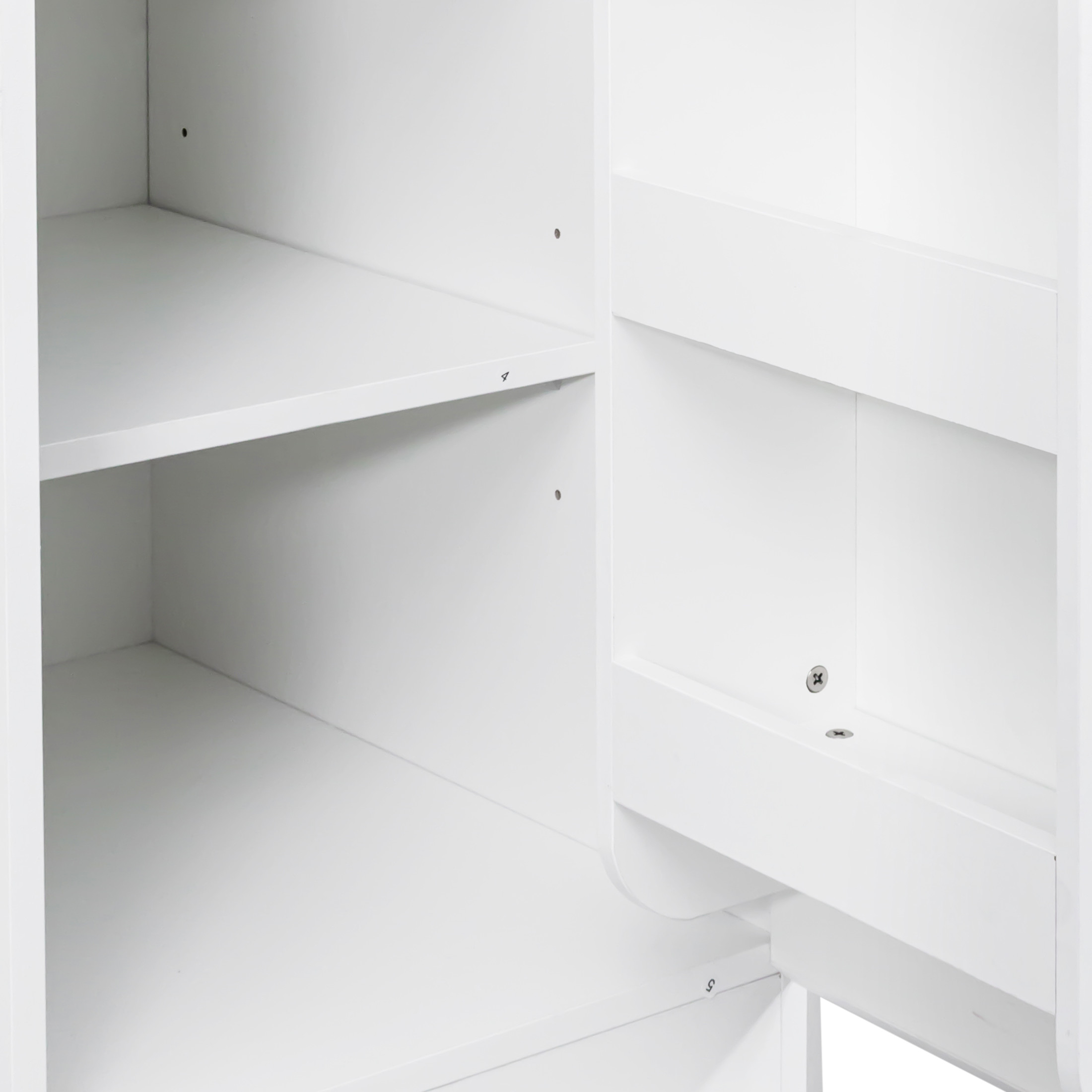 Noble House Titus 70.9" Kitchen Pantry Cabinet, Easy-Clean Wooden Cabinet with Shelves and Drawers, White