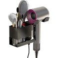 thumbnail image 1 of Soporte de montaje en pared de metal para secador de pelo Dyson Supersonic - Soporte para secador de pelo de montaje en pared - Universal - Negro JFHHH pequeña, 1 of 5