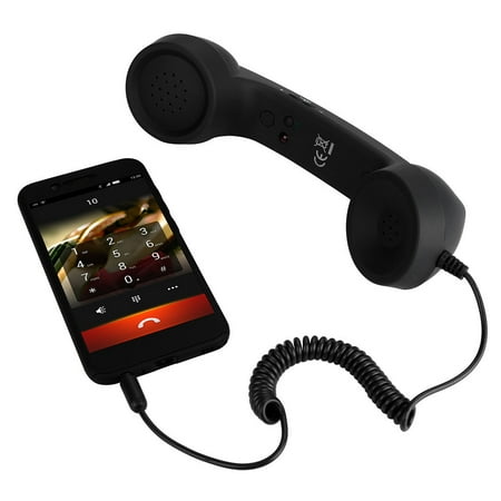 Retro Radiation Proof Telephone Handset Phone Classic Receiver For (Best Iphone Handset Only Deals)