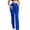 Blue, variant on Ecqkame Women High Waist Casual Wide Leg Long Palazzo Pants Clearance Fashion Women Comfortable Solid Color Leisure Pants High Waist Pants Khaki M