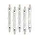 thumbnail image 1 of 5 Pack R7S 118mm 300W 230V,R7S Halogen Linear Light Bulb, Dimmable Halogen Lamp for Construction Work Landscape Lighting, 1 of 5