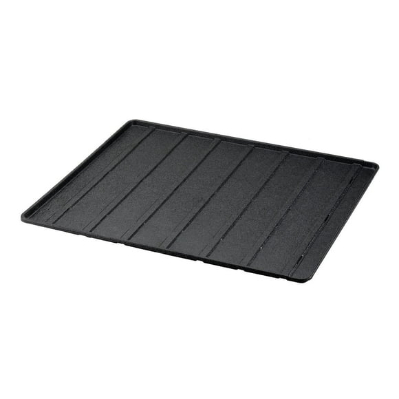 Richell Expandable Floor Tray Medium Black 37&quot;-62.2&quot; X 32.1&quot; X 1&quot;