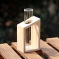 thumbnail image 3 of Plant Terrarium Glass Propagation Planter with Wood Plants - 1 Tube, 3 of 8