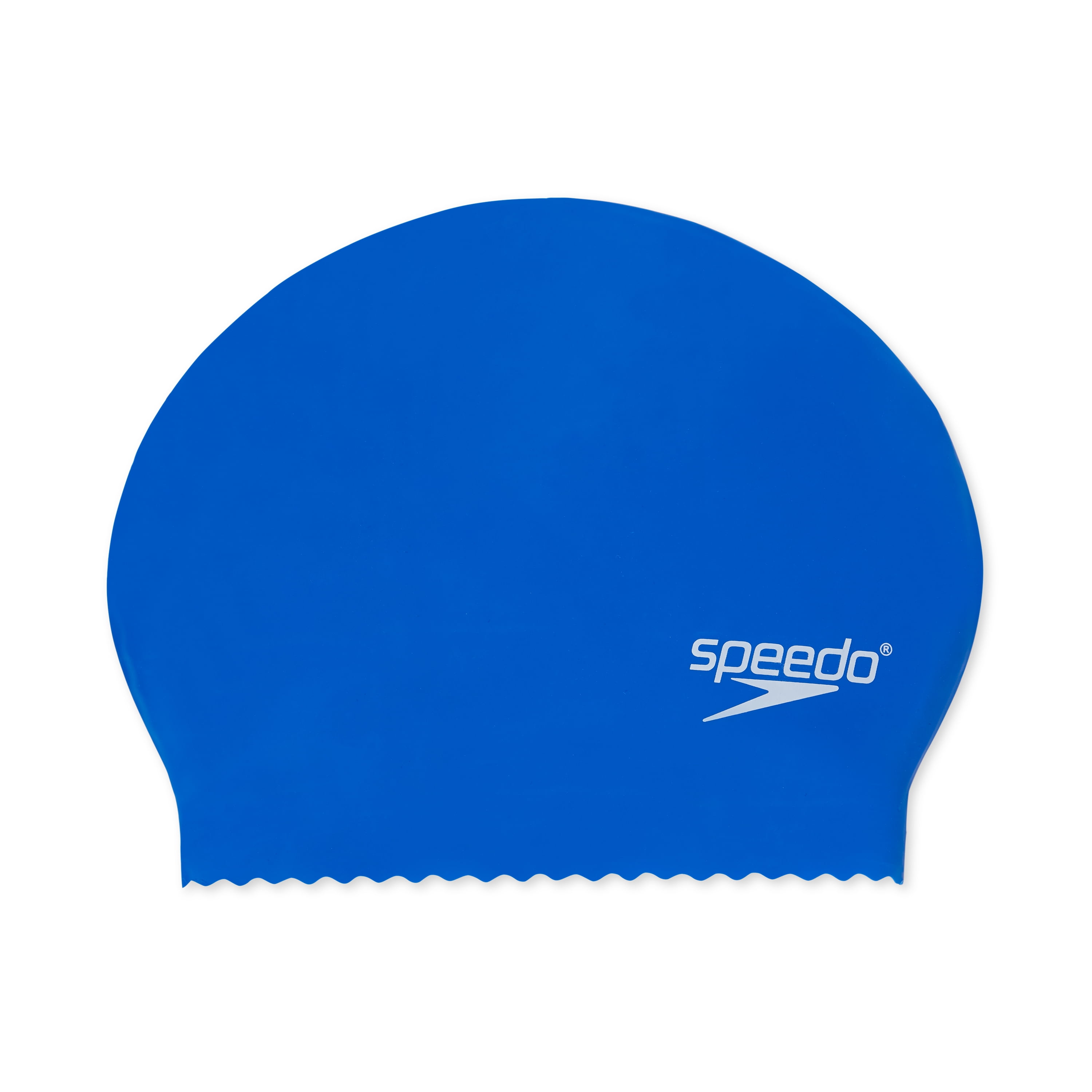 Speedo Unisex Silicone Swimming Cap - Bubble Texture For Smooth Swimming & Hair Protection