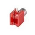 thumbnail image 4 of PCB Panel Mount Single RCA Socket Female Audio Video AV Connector Red 5Pcs, 4 of 5