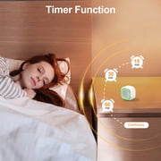 TSV White Noise Machine, Mini and Portable Travel Sound Machine for Sleep, 26 Soothing Sounds, Timer Function