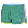 Nike Womens Dash Running Athletic Shorts Blue Green