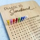 thumbnail image 2 of Tablero de puntuación Cyhdddr Phase 10 de madera con 8 clavijas de colores 2025, 2 of 7