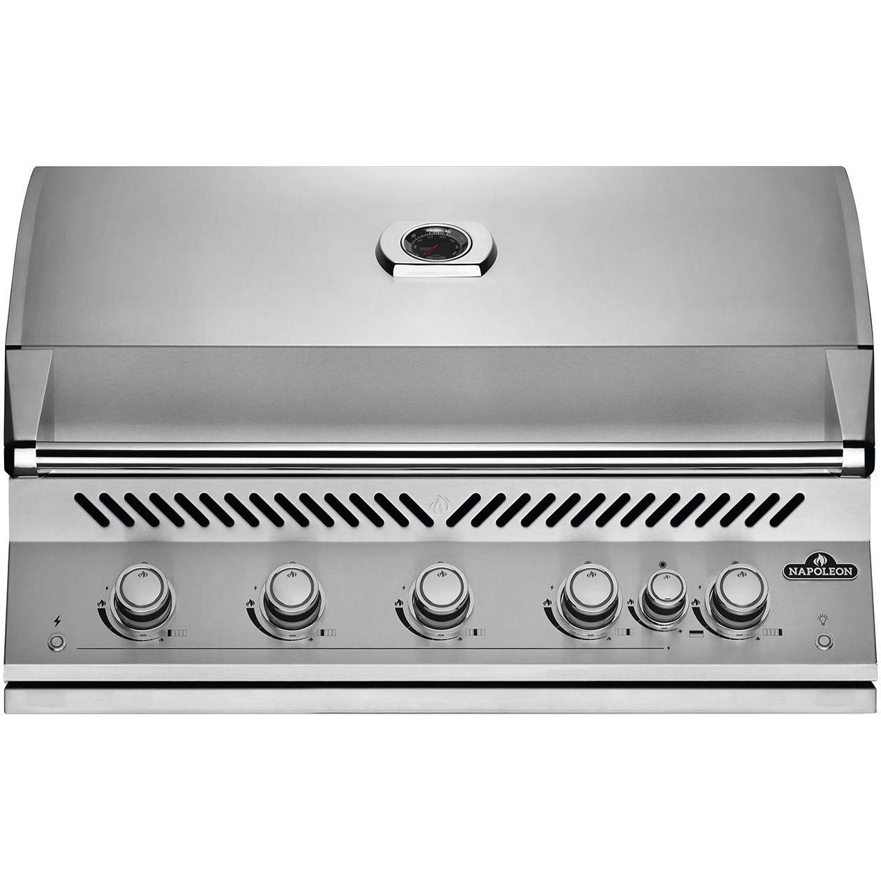 Napoleon Built-In 700 Series 38-Inch Propane Gas Grill w/ Infrared Rear Burner & Rotisserie Kit - BIG38RBPSS - image 2 of 6