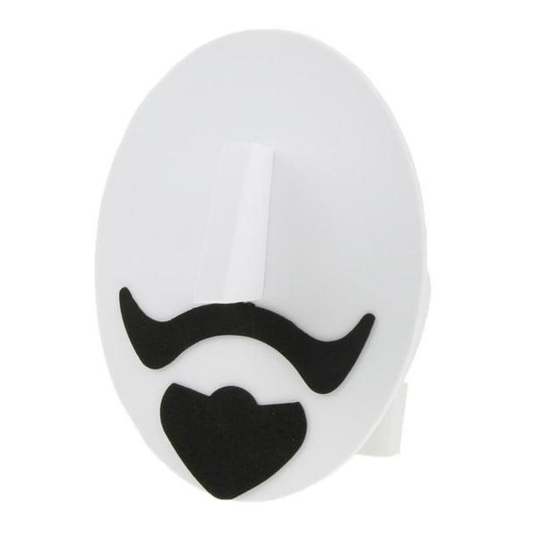Soporte de exhibición para gafas de sol con cara de bigote y esponja EVA 5
